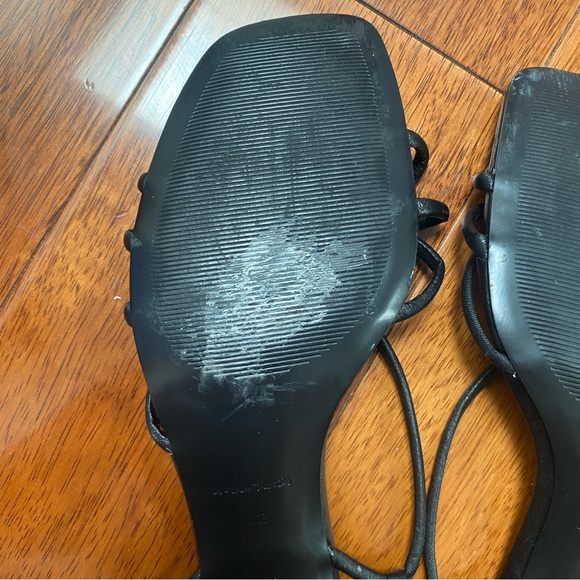 & Other Stories Strappy Block Heel Sandals - Black, Size 11 - Picture 8 of 8